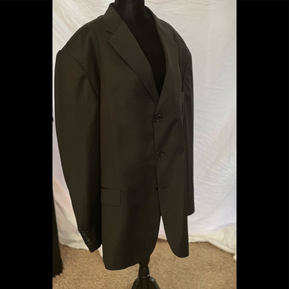 Di Palma Italia Men’s Black Suit 3 Button